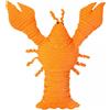 MX Home Cuscino Decorativo all'Uncinetto Aragosta - Arancione