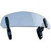 Puig 6871W Visiera Clip-on multiregolabile per cupolino moto con regolazione della posizione e design resistente che migliora la protezione aerodinamica, Trasparente