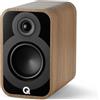 Q ACOUSTICS Holme Oak 5010 - Coppia di Altoparlanti da Scaffale Compatti da Libreria, Driver Medio/Basso da 11,4 cm, Tweeter da 1, Sistema Audio Surround TV, Giradischi in Vinile Hi-Fi