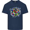 Gildan Maglietta Divertente Per Bambini Rubix Cube Equation Enigma