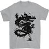 Gil dan T-Shirt Da Uomo Ink Dragon 100% Cotone