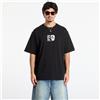 A BATHING APE Maglietta A BATHING APE Frankenstein Bape Logo Relaxed Fit Tee Black