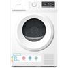 COMFEE' Asciugatrice 8 kg a Pompa di Calore, Asciugatura Rapida 35', Anti-piega, Tecnologia EcoDry, Libera Installazione, Rinfresco, 16 Programmi, Bianca, 595x600x850 mm - CFP01EH80W
