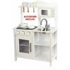 Giocheria Giochi Di Casa Cucina Di Legno H85cm Suoni E Accessori di Giocheria