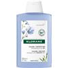Klorane Fibre Di Lino - Shampoo Volumizzante per Capelli Sottili, 200ml