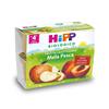 HIPP BIO MINI DESSERT MELA PESCA 4 VASETTI X 100 G SENZA ZUCCHERI AGGIUNTI E SENZA GLUTINE