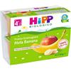 HIPP BIO MINI DESSERT MELA/BANANA 4 VASETTI X 100 G SENZA ZUCCHERI AGGIUNTI E SENZA GLUTINE