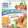 Probios RICE&RICE SNACK DI RISO ALLA MELA 6 X 21 G