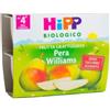 HIPP BIO MINI DESSERT PERA WILLIAMS 4 VASETTI X 100 G SENZA ZUCCHERI AGGIUNTI E SENZA GLUTINE