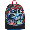 SJ GANG STYLE JAM GANG Maxi zaino, Doppio Scomparto, Flip System, Per bambini e bambine, Scuola e tempo libero