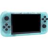 MENDUNER Console di Gioco retrò Portatile Ampio Supporto 'emulatore Schermo IPS da 5 Pollici da 64 GB per gli Appassionati di Viaggi (Verde trasparente)