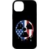 Paint Dripping Patriotic 4th of July US Custodia per iPhone 14 Plus Rad Tech - Terapista radiologico, bandiera americana, USA
