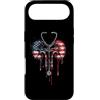 Paint Dripping Patriotic 4th of July US Custodia per iPhone Air Dialisi Infermiera Tecnico Tech Bandiera Americana USA Drip Amante