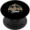 Alpine Trail Adventure Tempo di montagna Escursionismo Campeggio PopSockets PopGrip Adesivo