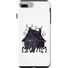 Voidshadow Studio Custodia per iPhone 7 Plus/8 Plus Casa Infestata Gotica Disegno Horror