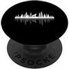Wolf Wildlife Forest Mountains Outdoor G Lupo Riflessione Foresta Alberi Montagne Fauna Selvatica Amante della PopSockets PopGrip Adesivo