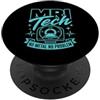 MRI Technician and Radiology Gifts For M MRI Tech Nessun metallo nessun problema Tecnologo di imaging medico PopSockets PopGrip Adesivo
