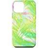 generic Custodia per iPhone 12 mini Animale a righe tigre verde pastello