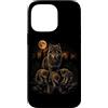 Wolf Wildlife Forest Mountains Outdoor G Custodia per iPhone 14 Pro Max Wolf Pack Luna Foresta Alberi Fauna Selvatica Natura Amante Outdoor