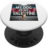 Kangal Puppy Lover PS My Dog Is My Valentine Kangal Street Graffiti Amante dei cani PopSockets PopGrip Adesivo