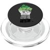 Aromantic Flag Peace Sign Tees Bandiera Aromantic Segno della pace PopSockets PopGrip per MagSafe