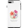 I LOVE AMAMI Custodia per iPhone 7 Plus/8 Plus Amami Island Botanical Floral Bouquet con bellissimi colori