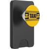 CAB DRIVER TAXI FUN COSTUME APPAREL TAXI OFF DUTY SEGNO GIALLO TAXI CAB COSTUME PopSockets PopWallet per MagSafe