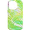 generic Custodia per iPhone 14 Pro Animale a righe tigre verde pastello
