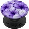 Floral Aesthetic Flower Botanical Gifts Fiori Viola Profondo Fiori Floreali PopSockets PopGrip Adesivo