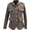 Equitatus1991 Giacca Equitazione da Concorso Unisex Militare Verde Militare