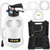 VEVOR Pompa Estrazione Olio Motore, 10 Litri Pompa Trasmissione Fluido Estrattore di Olio, 10L ATF Kit Cambio Olio Manuale Sistema di Riempimento Pompa del Liquido Strumento con 14 Adattatori Comuni