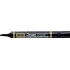 Pentel 4 X Pentel N850 NERO proiettile punta Pennarello Permanente penne. MEDIO PROIETTILE tip.n850-a