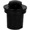 Wisdom Segnapasso calpestabile Led 5W da incasso Rotondo Doppia emissione Nero IP65 Bianco freddo 6000K Wisdom