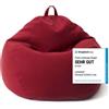 DS Produkte LUMALAND Comfort Line Pouf XL, 250 L - comoda poltrona divano - ideale come pouf