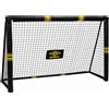 Umbro Porta da calcio Umbro - Porta da calcio 180 x 120 x 60 cm - Porta da calcio - Porte da calcio per il giardino - Accessori per l'allenamento di calcio, adatti per interni ed esterni - Metallo - Nero/Giallo