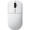 Keychron Mouse da gioco senza fili Lemokey G2, Optish, 8kHz, 30000 DPI, Pixart 3950, bianco