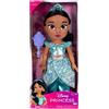 M.V.GIOCHI SRLS Disney Princess Jasmine Bambola 38 cm con Occhi Scintillanti e Accessori Reali