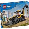 LEGO SPA LEGO City Scavatrice da Cantiere Gialla 60480 Veicolo da Costruzione con 2 Minifigure