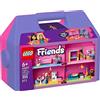 LEGO SPA LEGO Friends Valigetta Creativa Casa delle Bambole 42697 Set Portatile con 8 Stanze