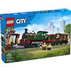 LEGO SPA LEGO City Treno a Vapore Vintage 60511 Set Ferroviario con Stazione e 5 Minifigure