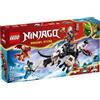 LEGO SPA LEGO NINJAGO Zilvar e Grimtak la Bestia Drago 71863 Set Ninja con 3 Minifigure