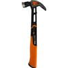 Fiskars Martello universale IsoCore L con granchio curvo, Lunghezza: 34 cm, Peso: 779 g, Nero/Arancione, 1027203