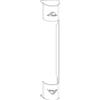 Roto 861167 NX-Tappo di Copertura per Cuscinetto assale P3/130 P6/130 PVC R07.2, Colore, Bianco Traffico