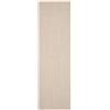 Safavieh Tappeto in Fibra Naturale per Soggiorno, Sala da pranzo, Camera da letto - Natural Fiber Collection, A Pelo Corto, Naturale e Beige, 61 X 91 cm