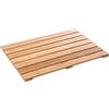 5 five simply smart 5Five - Alfombrilla de baño de rejilla de bambú (53 x 36 cm) - Antideslizante, resistente a la humedad, fácil de limpiar - Accesorio de baño