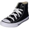 Converse Chuck Taylor all Star High Season - Sneaker a Collo Alto Unisex Bambini, Nero (Schwarz Schwarz), 30 EU