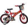 BRAIN ROT BICICLETTA PER BAMNINI DAI 4 AI 6 ANNI DI BRAIN ROT CON STABILIZZATORI LATERALI. MADE IN ITALY. MISURA 16 POLLICI
