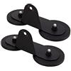 AUXTINGS 2 staffe di montaggio per barra luminosa a LED con base magnetica, potente supporto per ventosa per montaggio a barra luminosa a LED con montaggio laterale e curvo sul tetto del cofano