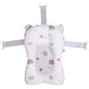 Spacnana Cuscino per il Bagnetto Forma Carina Vasca da Bagno per Bambini Design Pieghevole Lavabo Doccia per Neonato Cuscino da Bagno per Neonato Portatile a Rete (Bianco)