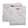 RAGNO Confezione 2 Canottiere Uomo Cotone Spalla Larga Bipack Articolo 601412, 010B Bianco, 3XL